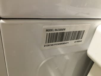 LG Washer and Dryer in EV 3