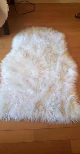 Faux fur sheepskin rugs 1