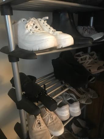 Excellent Shoe Rack for Closet - holds 18-24 pairs of shoes! 3