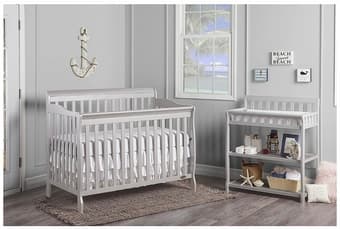 folding chair, desk, twin size bed, cribs 2