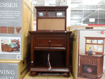 Solid wood nightstand 1