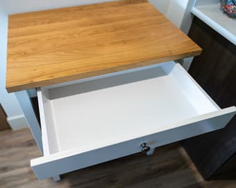Ikea kitchen island 1