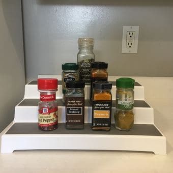 Expandable 3-Tier Spice Shelf from Target 1