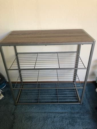 4 tier organiser rack 1