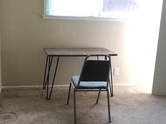 Cheap But Great Furniture!!! Bed frame, mattress, light, desk, etc... 1