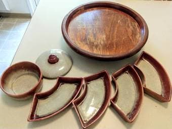 Lazy Susan Serving Set 2