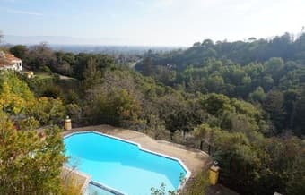 Sunny Hilltop Room in Mansion w/ WFH + Terrace + Jacuzzi + Pool + Hike 1