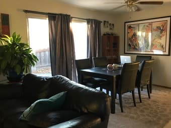 Seeking roommate for furnished room in Redwood City 3BR2BA home w/yard 2