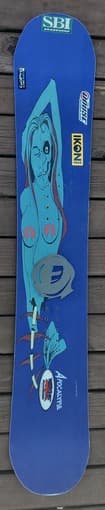 Apocalypse Snowboard, 174cm, Twin, No Major Damage. Light Wear 3