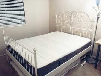 KEA queen bed HAUGESUND great quality 1