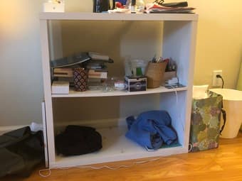 White shelves - medium/large sized 1