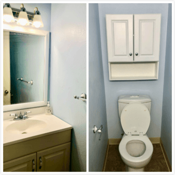 Furniture bedroom with private bathroom in RWC Downtown 3