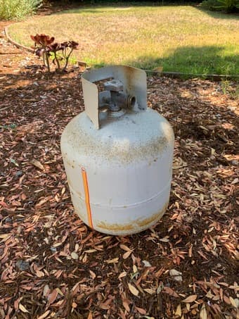 Propane Steel bottle 1