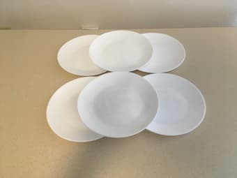 6 small plates 1
