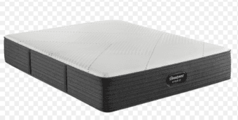 Simmons Beautyrest Queen mattress ($100) and Bed Frame ($50) 1