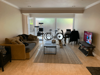 1bd in downtown PA 3bd/2ba apartment with yard 2