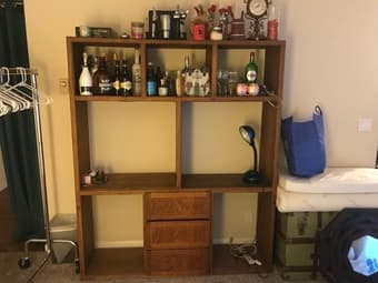 Beautiful Wooden Bookcase 1