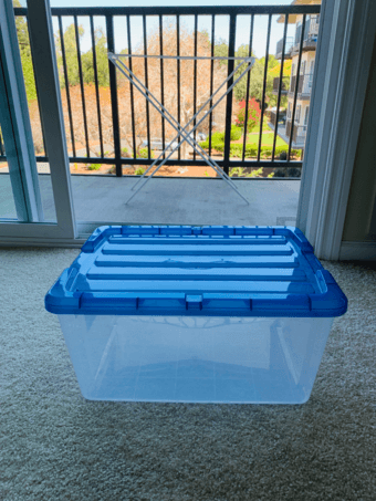 COSTCO Large Transparent Plastic Box for storage (x3), $10 2