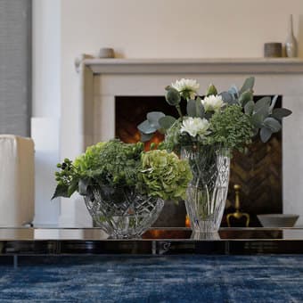 Westbrooke 10" crystal vase -perfect for home decor and gifting 1