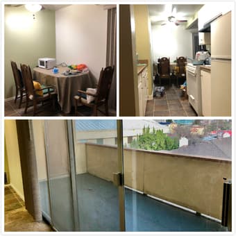 Furnished bedroom with private bathroom in 2B1.5B Apartment in RWC Dow 3