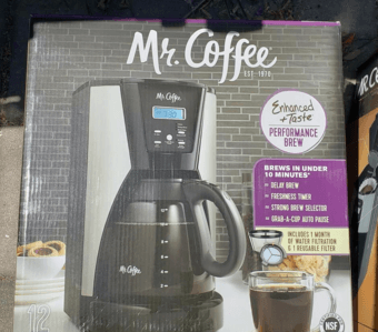 new in box Mc coffee coffee maker coffee machine programmable 1
