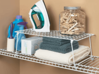 ClosetMaid 21" Stack or Hang Wire Shelf White organizer 2