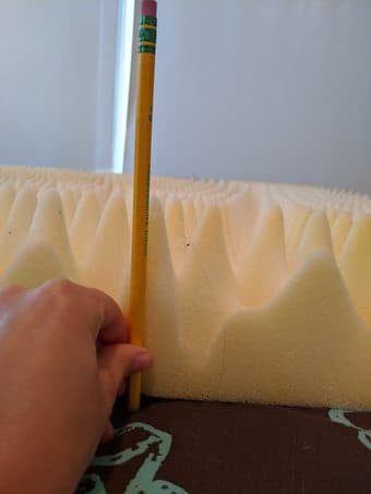 Twin XL 4” Memory Foam Mattress Topper, 2