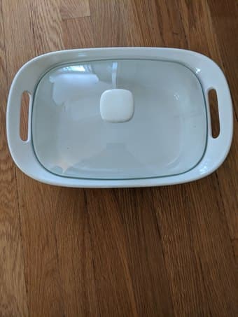 2.5qt Casserole Dish - Corningware Etch 2