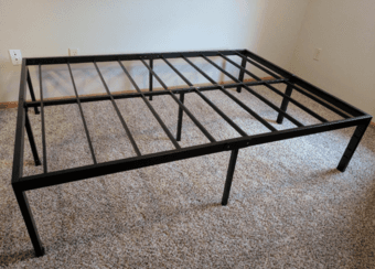 Queen size bed frame 1