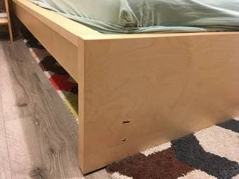 Queen ikea bed 2