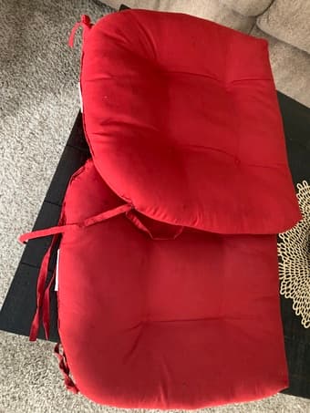 2 chair pads 1