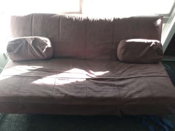 Brown Futon 1