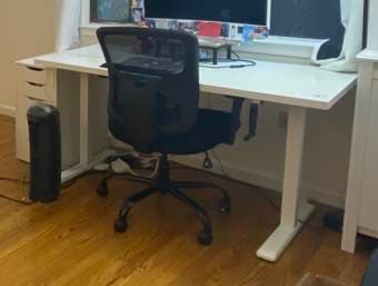 Moving out sale. Adjustable desk, bookcase, dressing table, mirror 1