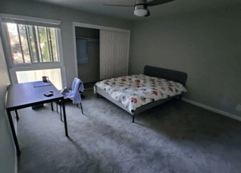2b1b公寓超大主卧 (2b1b very spacious main bedroom) 1