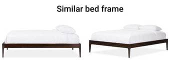 Queen sized mattress and bed frame 1