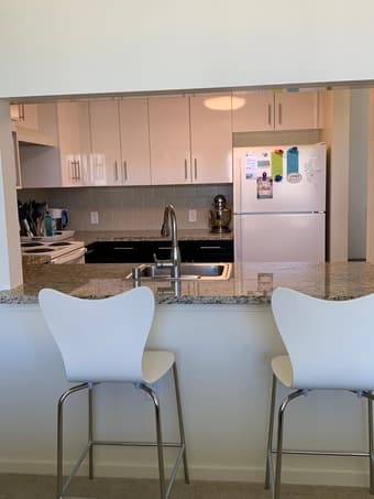 Private Bed/Bath in modern 2B/2BA apt. near Stanford available Sept. 1 1