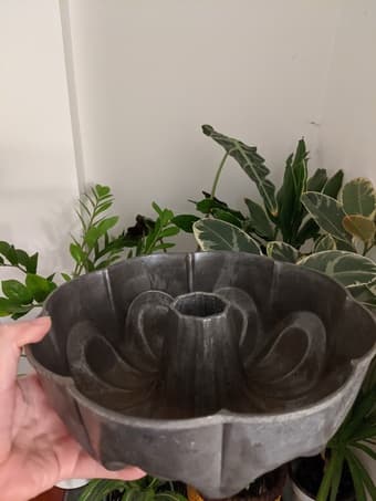 Bundt cake pan on campus 1