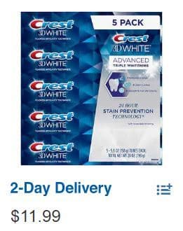 Crest Toothpaste (5-Pack) 1