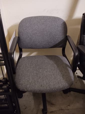 Desk chairs and bed frame for sale 2