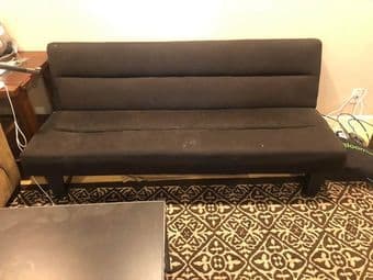 Free black futon @ Menlo Park 1