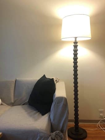 Wooden Floor Lamp 1