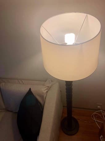 Wooden Floor Lamp 2
