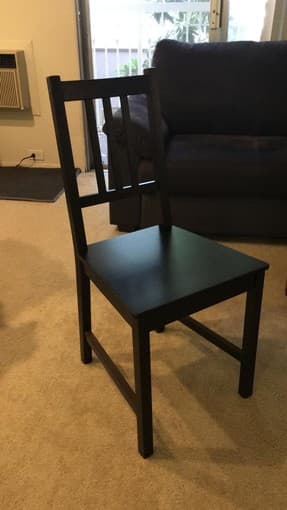 IKEA coffee table and chair -price negotiable 2
