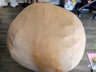 Ikea sofa beds and 5ft bean bag for sale 3