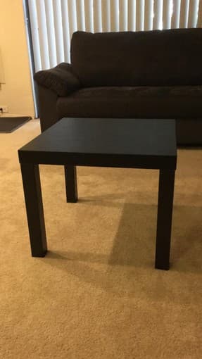 IKEA coffee table and chair -free 2