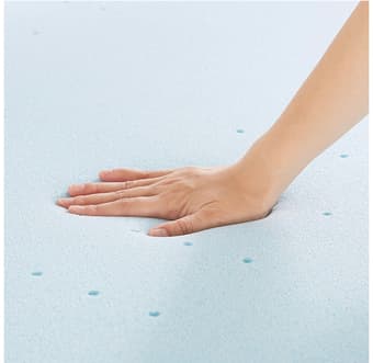 King Size Mattress Topper 2” (5 months old, used w/cover) 3