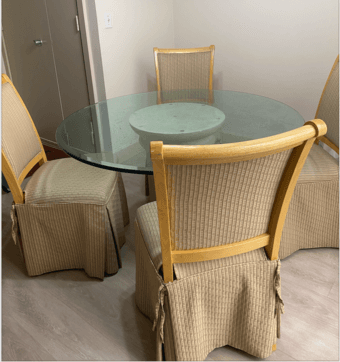 dining table and chairs 1