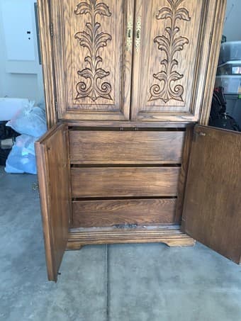 Armoire - Solid Walnut Wood 3