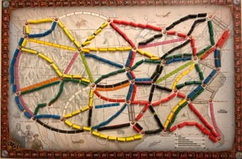 Ticket to Ride North America - Board Game (Like new) 1