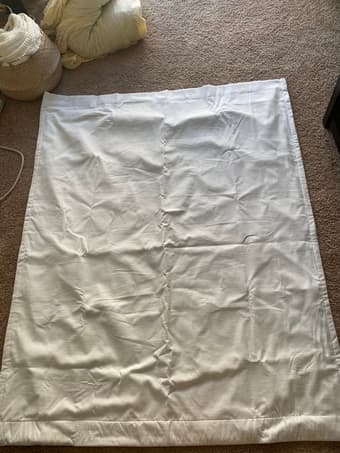 Blackout Curtains (White) 1